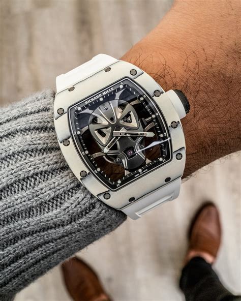 richard mille skeleton white|richard mille totenkopf.